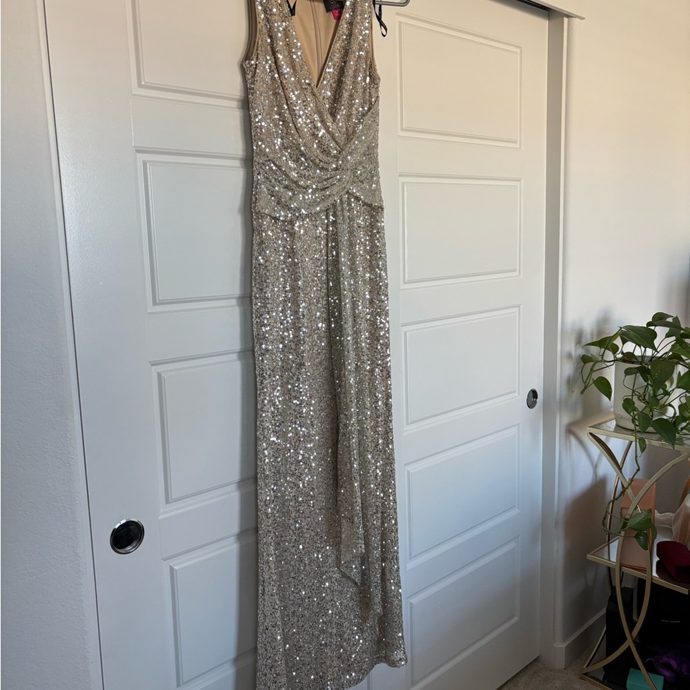Vince Camuto Shimmering Sequin Dress